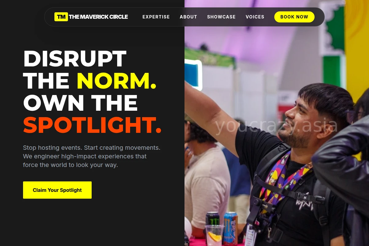 Disruptor Event Marketing