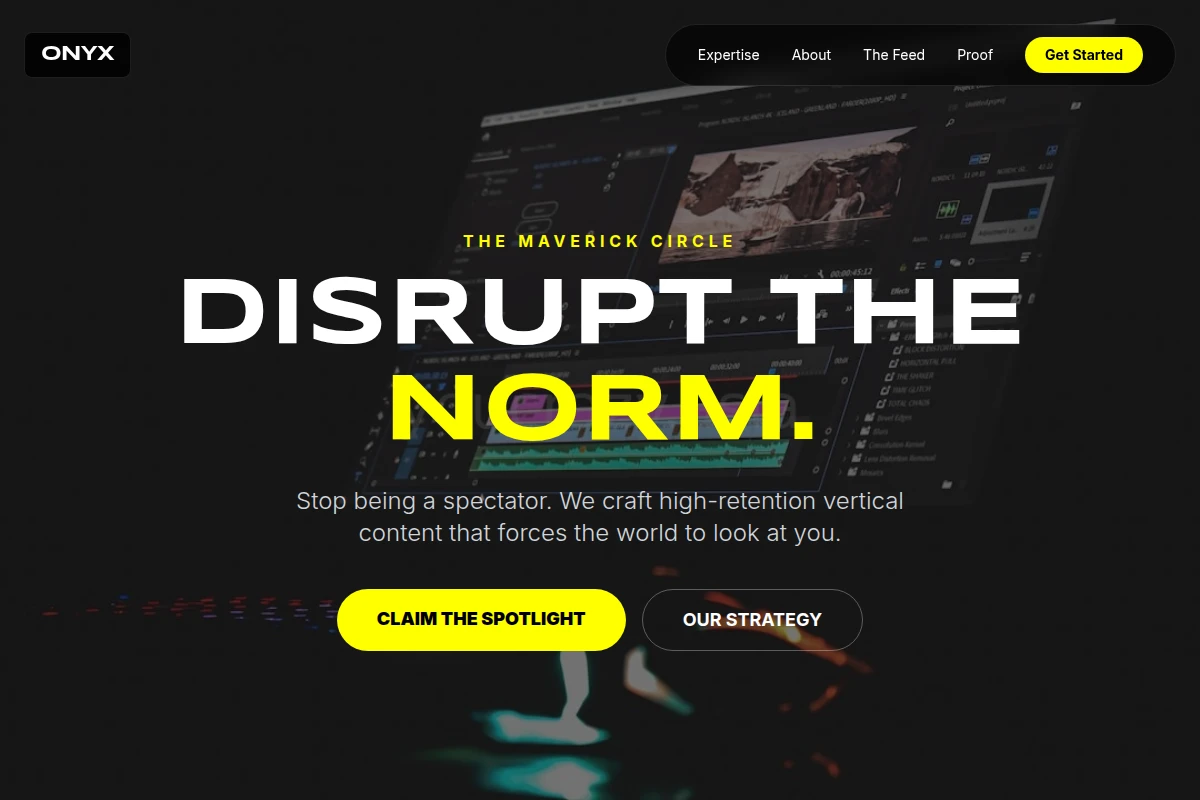Onyx Short Form Video Agency