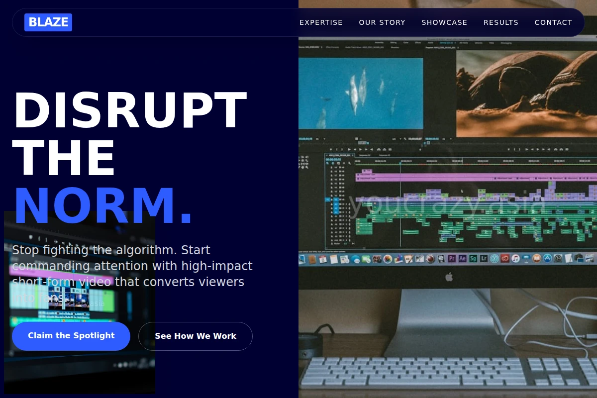 Blaze Short Form Video Agency