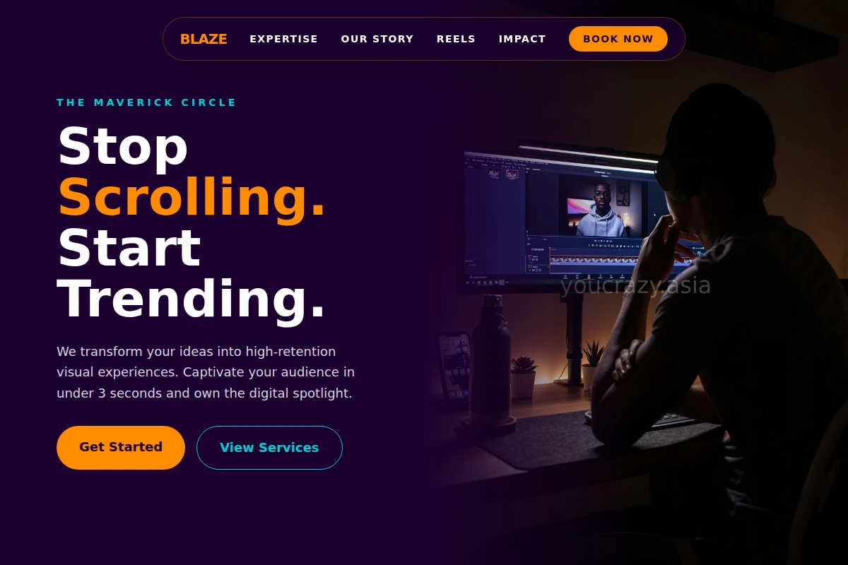 Blaze Short Form Video Agency