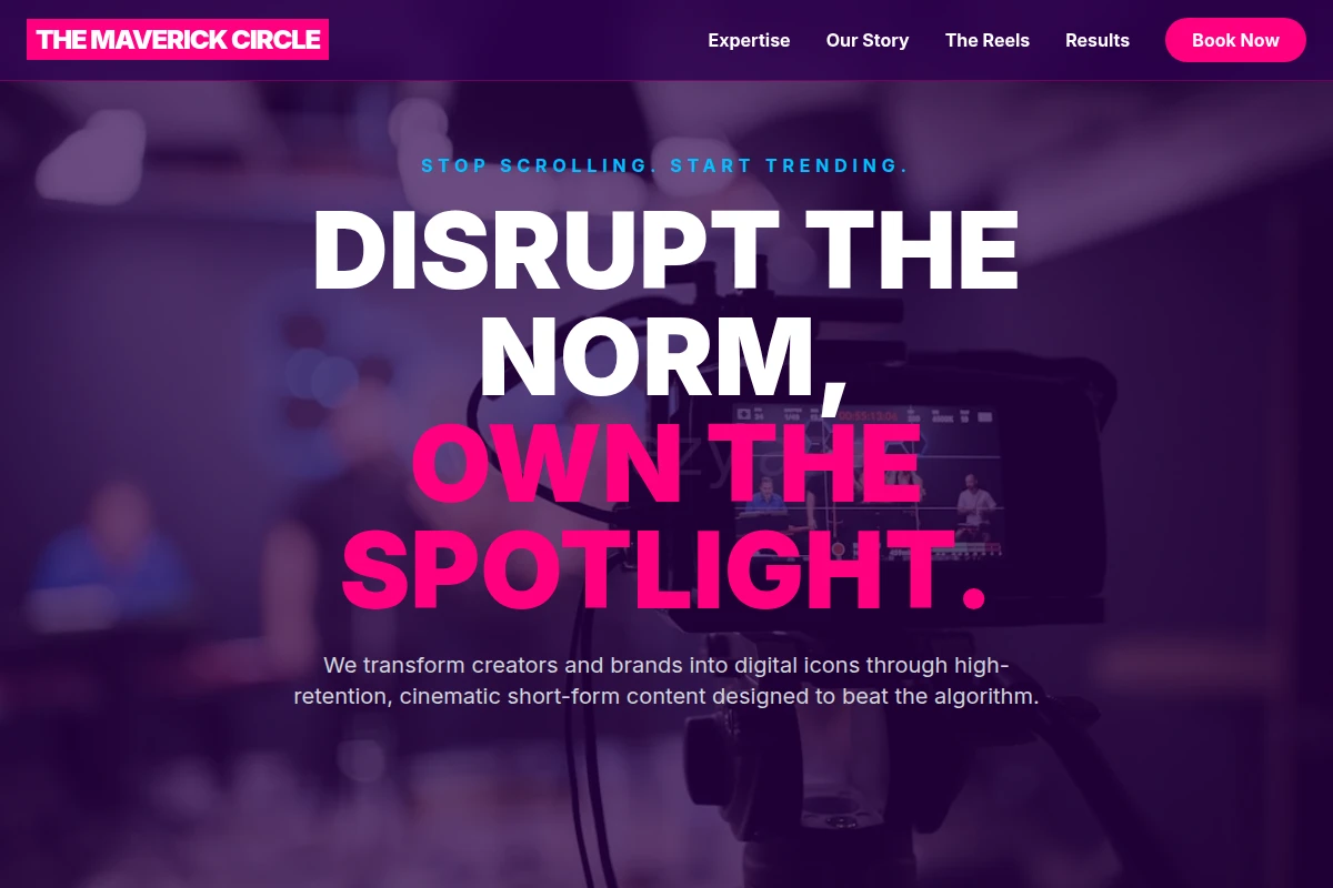Disruptor Short Form Video Agency