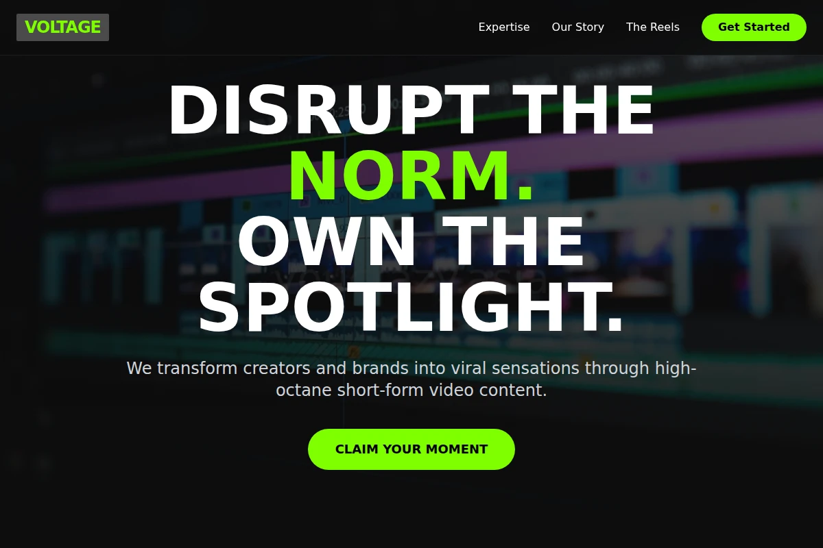 Voltage Short Form Video Agency