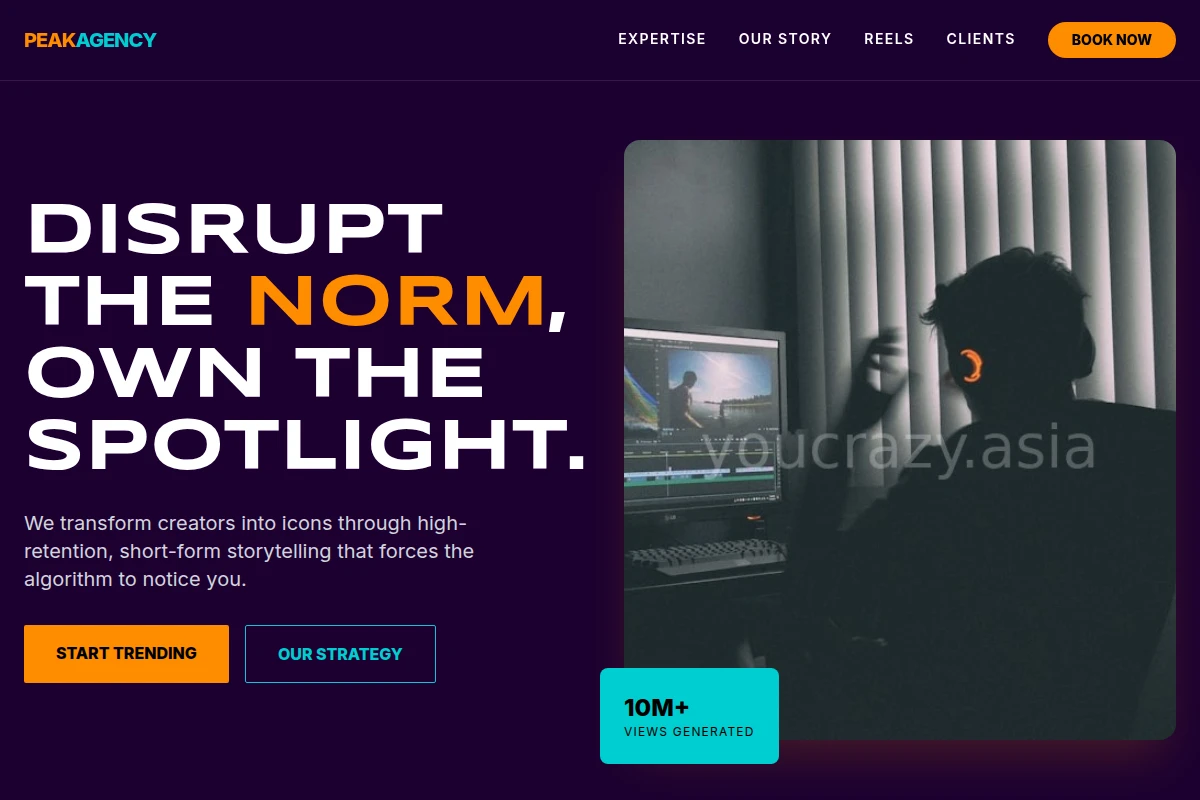 Peak Short Form Video Agency