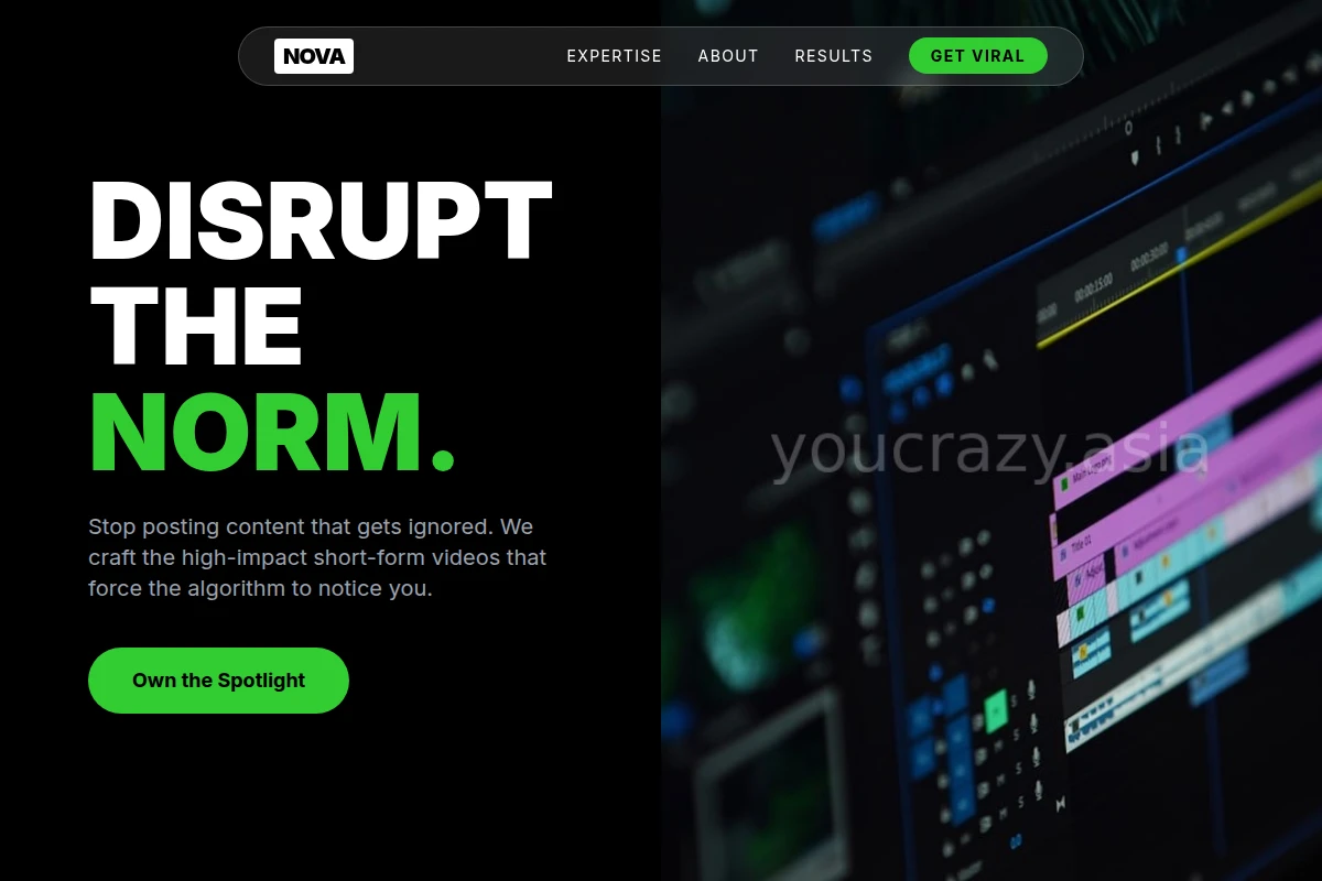 Nova Short Form Video Agency