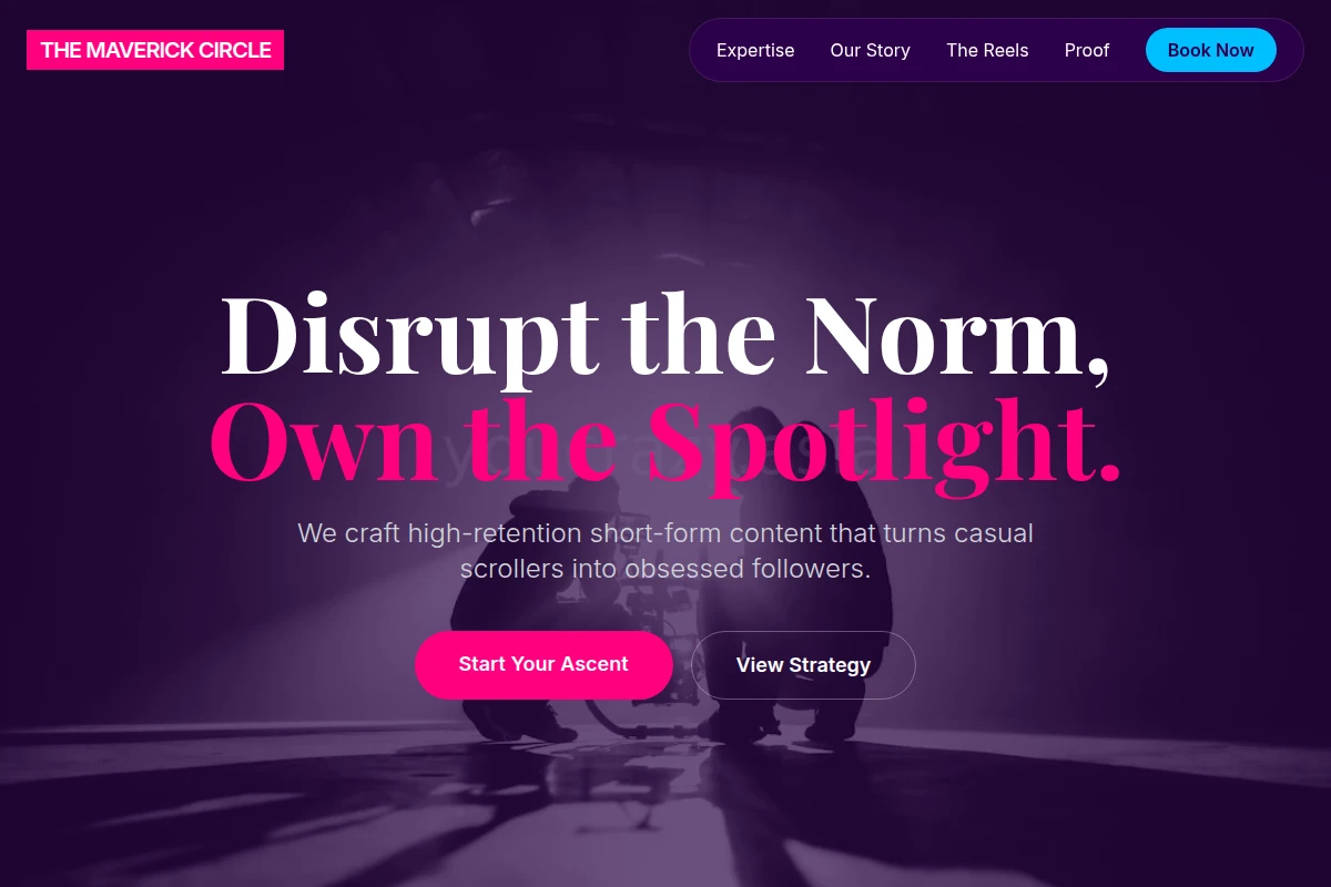 Disruptor Short Form Video Agency