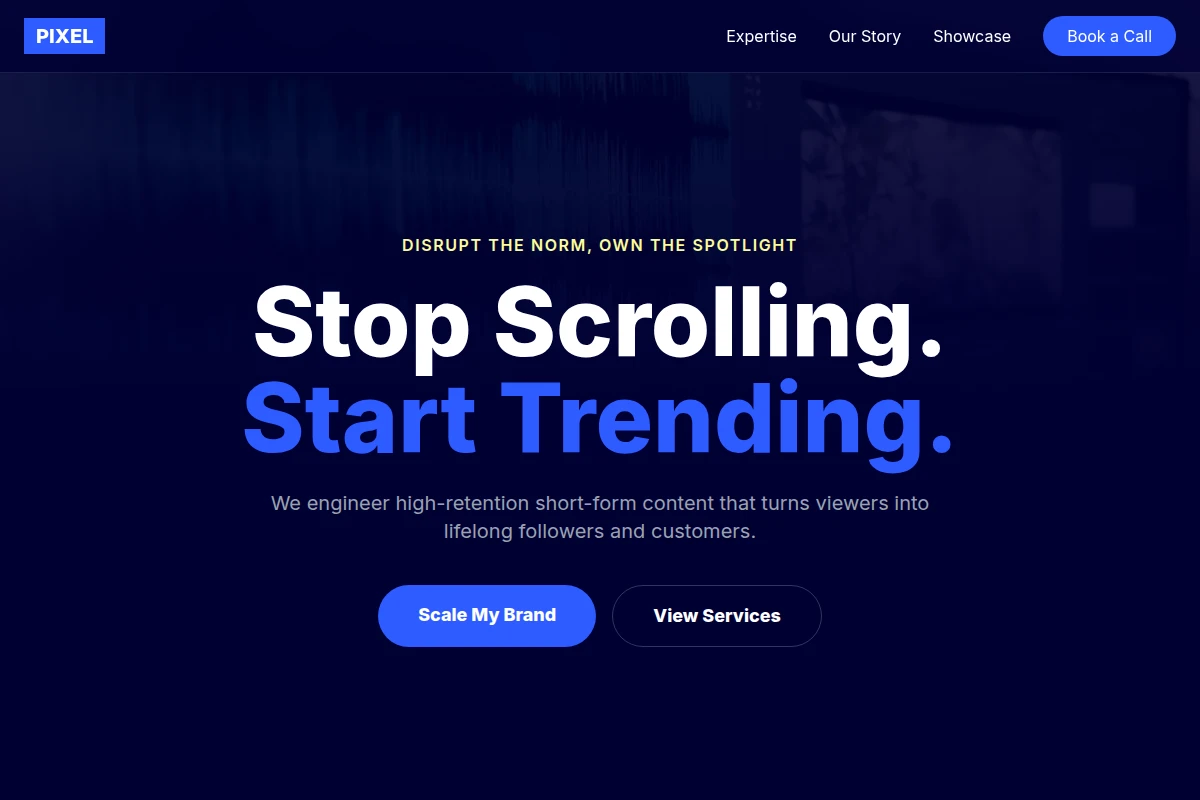 Pixel Short Form Video Agency