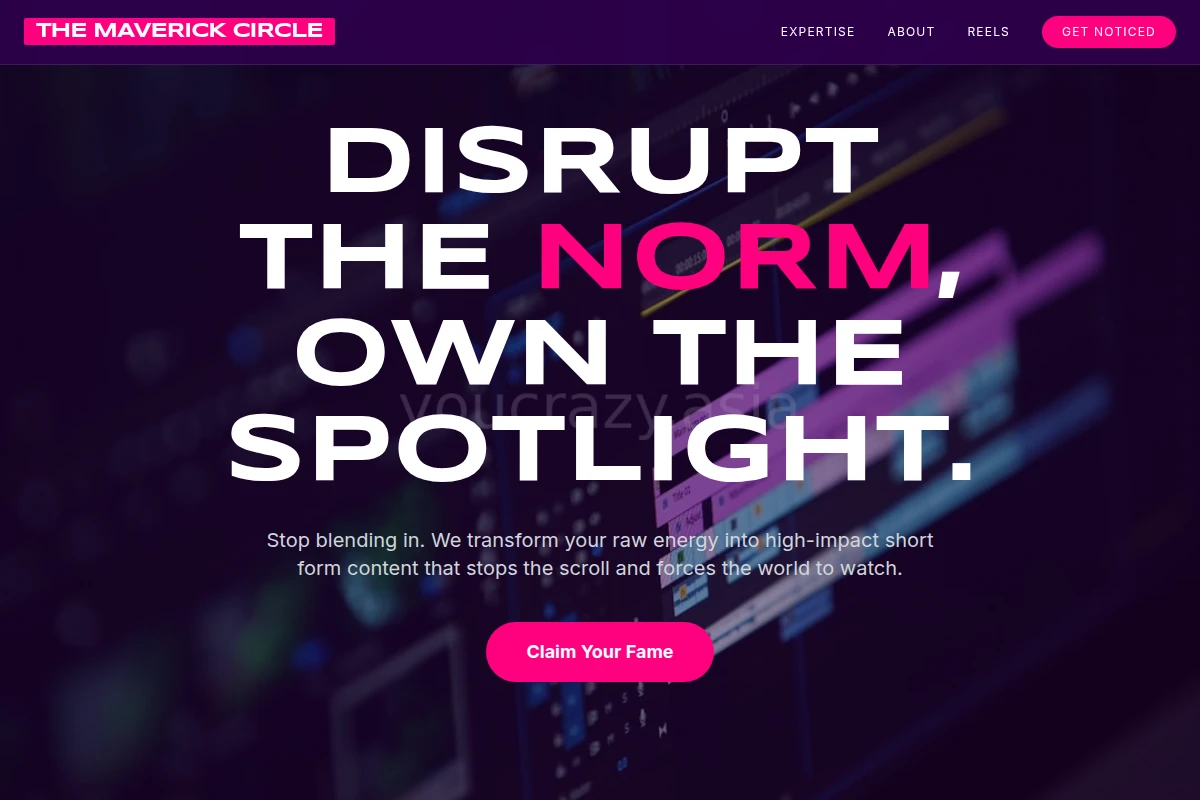 Maverick Short Form Video Agency