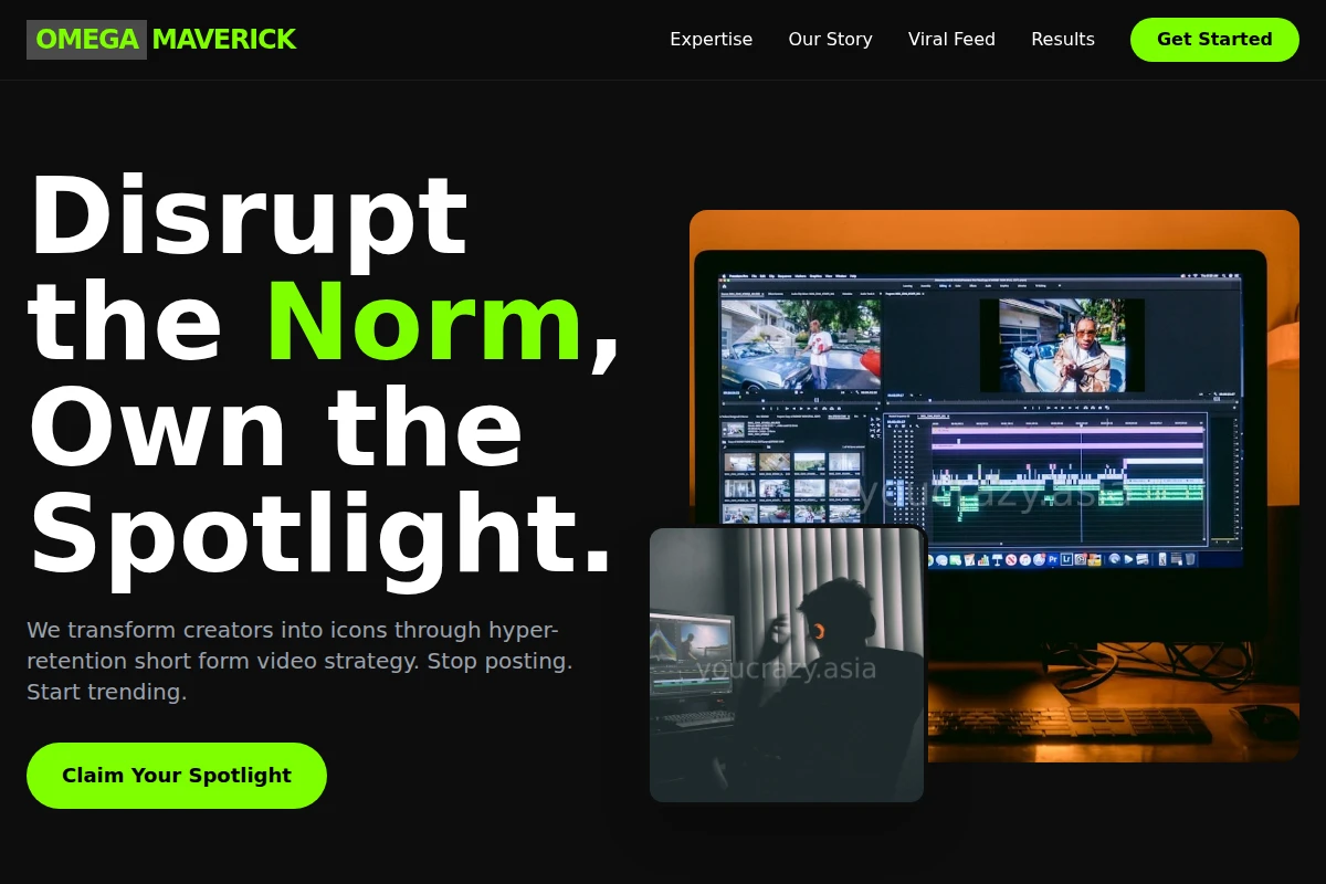 Omega Short Form Video Agency