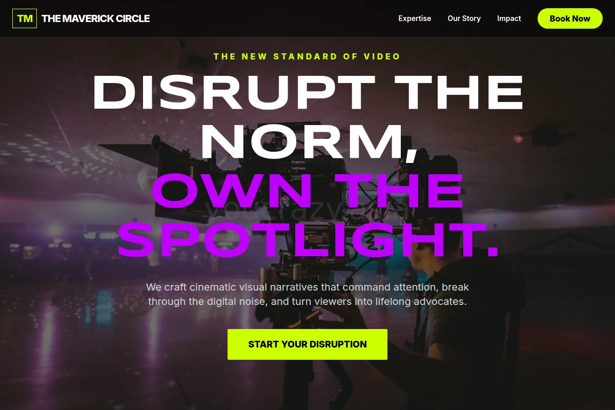 Disruptor Video Production